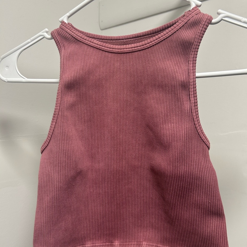 Free People Movement Ribbed Tank Top - Pink